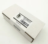 DecoBasics 1/2" Overlay, 3/4" Frame Semi/ Half Wrap Self Closing Hinge, Satin Nickel, 25 Pairs (sets) pack