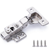 Half Overlay Soft Close Hinges - Frameless — 30 Pcs