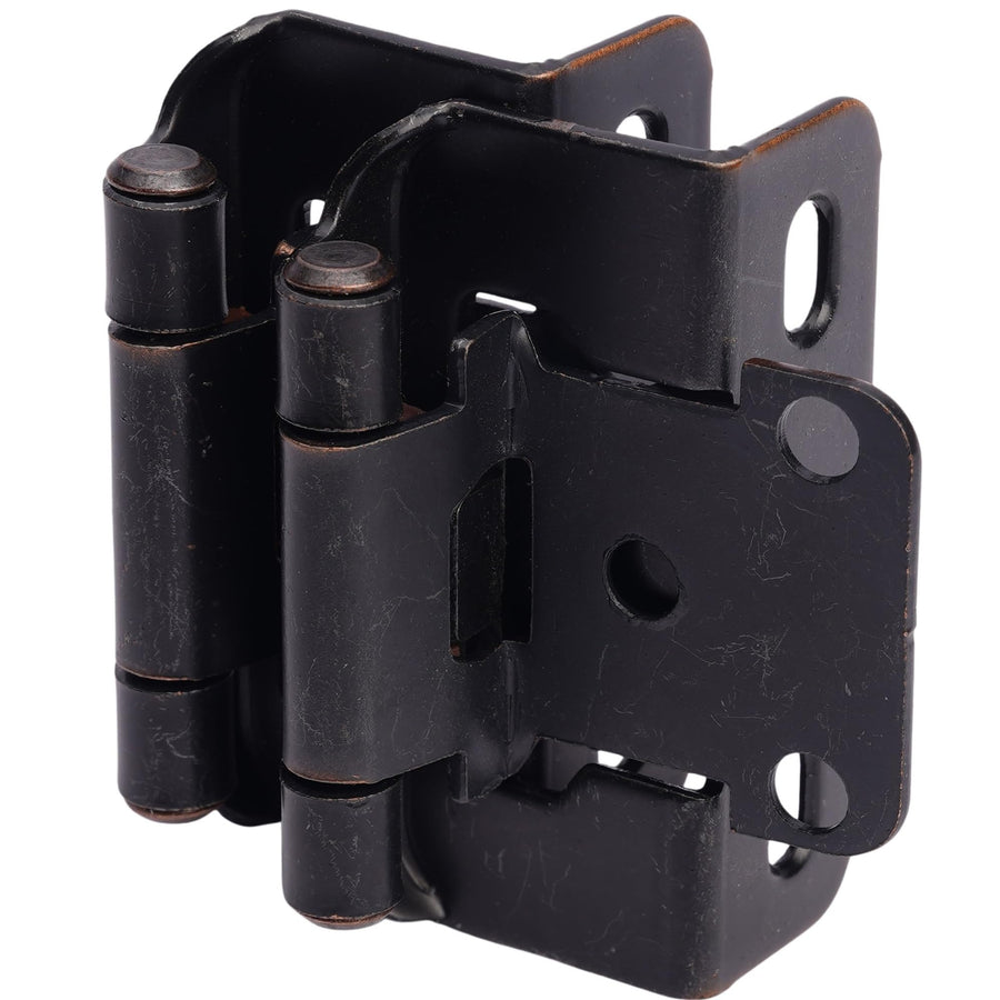 1/2" Overlay Partial Wrap Cabinet Hinge -Orb Oil Rubbed Bronze
