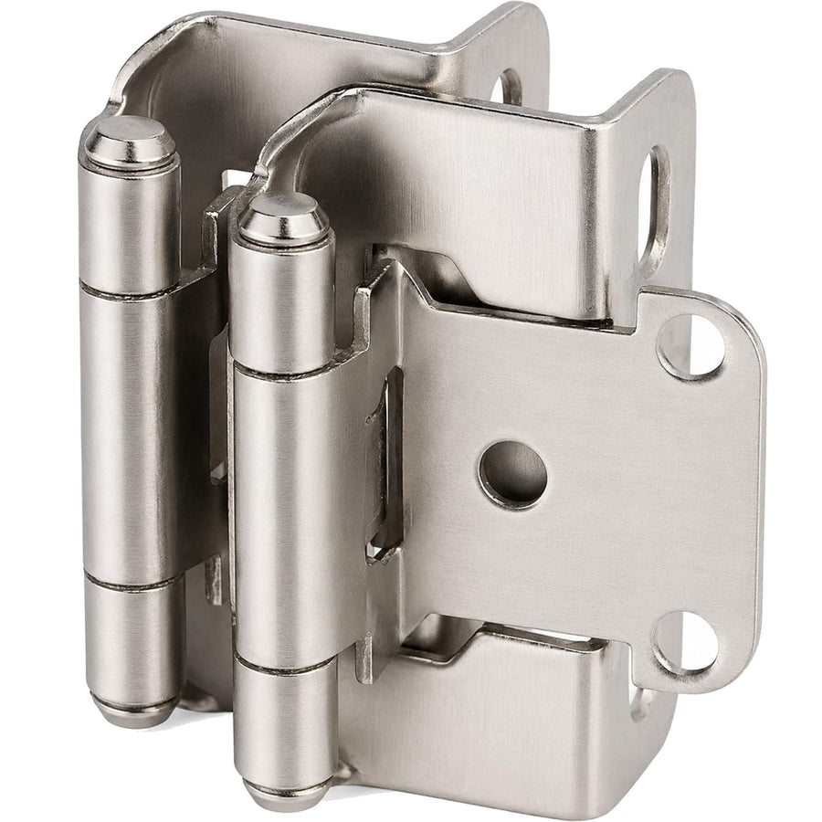 1/2" Overlay Partial Wrap Cabinet Hinge -Gold