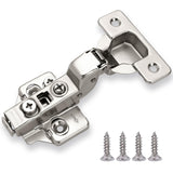 Inset Soft Close Hinges - Frameless — 30 Pcs