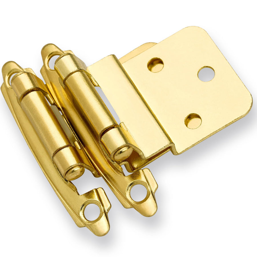 3/8" Inset Cabinet Hinge -Gold