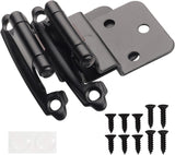 3/8" Inset Cabinet Hinge -ORB Oil Rubbed Bronze — 4 Pcs