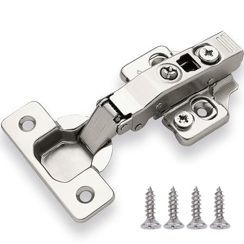 FULL Overlay Soft Close Hinges - For Frameless cabinets -3D Adjustable