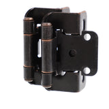 1/2" Overlay Partial Wrap Cabinet Hinge -Orb Oil Rubbed Bronze — 20 Pcs